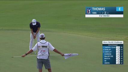 Justin Thomas | Round 1 | 10th hole | Shot 3 | 2024 Hero World Challenge