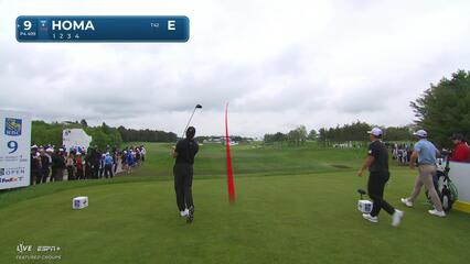 Max Homa | Round 1 | 9th hole | Shot 1 | 2025 RBC Canadian