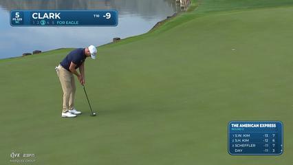Wyndham Clark | Round 2 | 5th hole | Shot 4 | 2026 The American Express