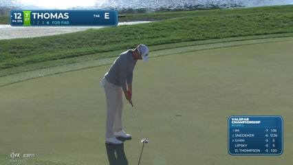 Justin Thomas | Round 2 | 12th hole | Shot 4 | 2026 Valspar