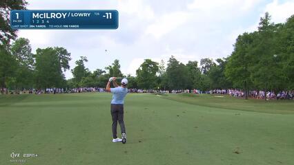 Rory McIlroy | Round 3 | 1st hole | Shot 2 | 2025 Zurich Classic