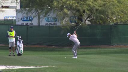 Alex Smalley | Round 2 | 10th hole | Shot 2 | 2025 WM Phoenix Open