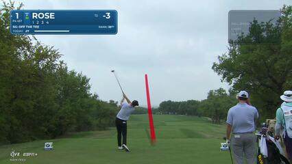 Justin Rose | Round 1 | 1st hole | Shot 1 | 2025 Valero