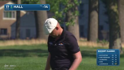 Harry Hall | Round 3 | 17th hole | Shot 3 | 2025 Rocket Classic