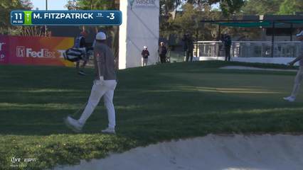 Matt Fitzpatrick | Round 2 | 11th hole | Shot 4 | 2026 Valspar
