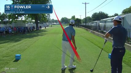 Rickie Fowler | Round 2 | 15th hole | Shot 1 | 2025 Charles Schwab