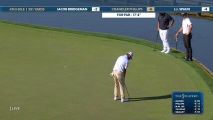 Chandler Phillips | Round 1 | 4th hole | Shot 5 | 2025 THE PLAYERS