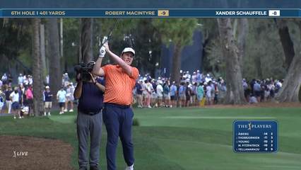 Robert MacIntyre | Round 4 | 6th hole | Shot 3 | 2026 THE PLAYERS