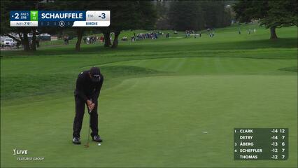 Xander Schauffele | 2024 AT&T Pebble Beach | Round 3 | 2nd hole | Shot 4