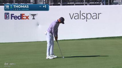Justin Thomas | Round 2 | 18th hole | Shot 4 | 2025 Valspar