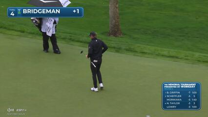 Jacob Bridgeman | Round 2 | 4th hole | Shot 3 | 2025 the Memorial