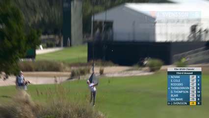 Jesper Svensson | Round 3 | 10th hole | Shot 2 | 2025 The RSM Classic