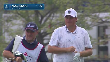 Sami Valimaki | Round 4 | 3rd hole | Shot 2 | 2025 Houston Open