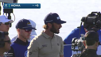 Max Homa | Round 1 | 17th hole | Shot 1 | 2025 Farmers