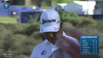 Hideki Matsuyama | Round 3 | 16th hole | Shot 3 | 2026 Farmers