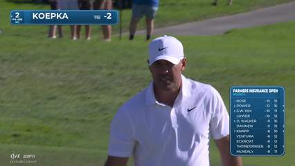 Brooks Koepka | Round 2 | 2nd hole | Shot 5 | 2026 Farmers