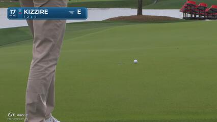 Patton Kizzire | Round 2 | 17th hole | Shot 4 | 2025 Houston Open