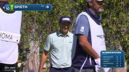Jordan Spieth | Round 3 | 10th hole | Shot 4 | 2026 The Genesis