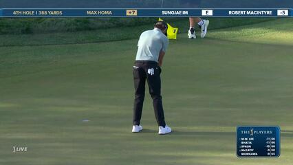Max Homa | Round 2 | 4th hole | Shot 4 | 2025 THE PLAYERS
