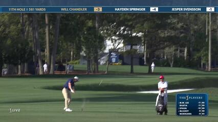 Will Chandler | Round 2 | 11th hole | Shot 3 | 2025 THE PLAYERS