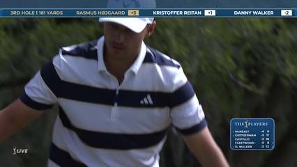 Rasmus Hojgaard | Round 1 | 3rd hole | Shot 2 | 2026 THE PLAYERS
