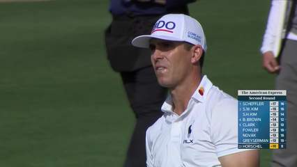 Billy Horschel | Round 2 | 9th hole | Shot 2 | 2026 The American Express