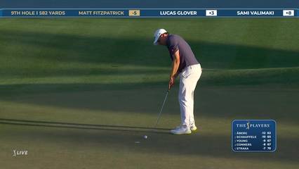 Matt Fitzpatrick | Round 2 | 9th hole | Shot 5 | 2026 THE PLAYERS