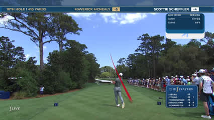 Maverick McNealy | Round 4 | 10th hole | Shot 1 | 2026 THE PLAYERS