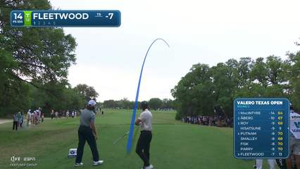 Tommy Fleetwood | Round 2 | 14th hole | Shot 1 | 2026 Valero