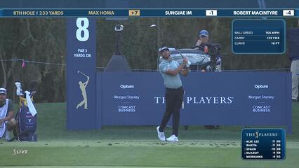 Max Homa | Round 2 | 8th hole | Shot 1 | 2025 THE PLAYERS
