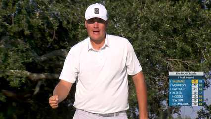Sami Valimaki | Round 4 | 16th hole | Shot 4 | 2025 The RSM Classic