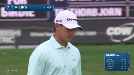 Karl Vilips | Round 1 | 7th hole | Shot 3 | 2025 THE CJ CUP