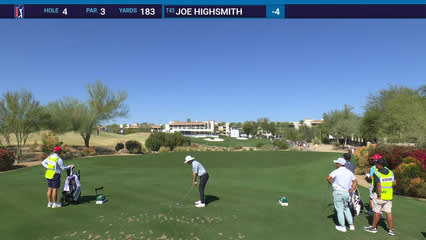 Joe Highsmith | Round 4 | 4th hole | Shot 1 | 2026 WM Phoenix Open