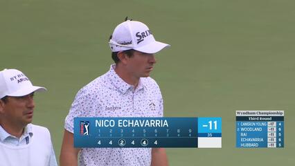 Nico Echavarria | Round 3 | 6th hole | Shot 4 | 2025 Wyndham