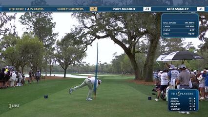 Corey Conners | Round 4 | 6th hole | Shot 1 | 2025 THE PLAYERS