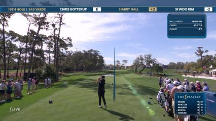 Harry Hall | Round 2 | 16th hole | Shot 1 | 2025 THE PLAYERS