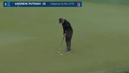 Andrew Putnam | Round 4 | 3rd hole | Shot 3 | 2026 Valero