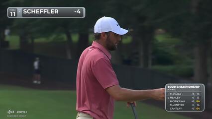 Scottie Scheffler | Round 1 | 11th hole | Shot 3 | 2025 TOUR Championship