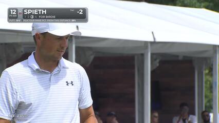 Jordan Spieth | Round 4 | 12th hole | Shot 4 | 2025 FedEx St. Jude