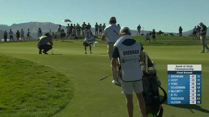 Michael Brennan | Round 4 | 12th hole | Shot 2 | 2025 Bank of Utah
