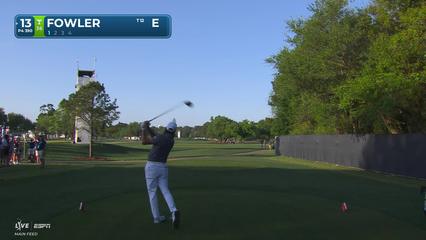 Rickie Fowler | Round 1 | 13th hole | Shot 1 | -1 