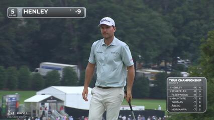 Russell Henley | Round 2 | 5th hole | Shot 4 | 2025 TOUR Championship