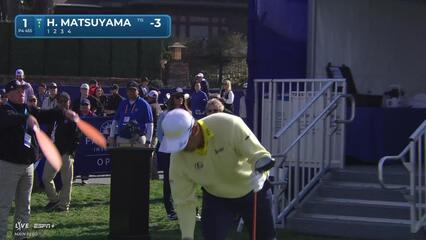 Hideki Matsuyama | Round 4 | 1st hole | Shot 1 | 2025 Farmers