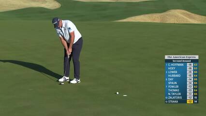 Sepp Straka | Round 2 | 12th hole | Shot 4 | 2025 The American Express