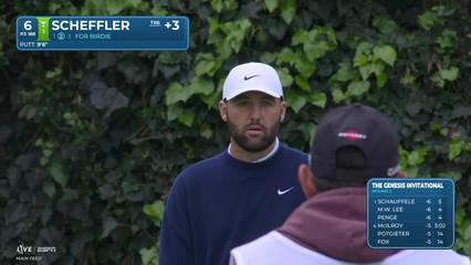 Scottie Scheffler | Round 2 | 6th hole | Shot 3 | 2026 The Genesis