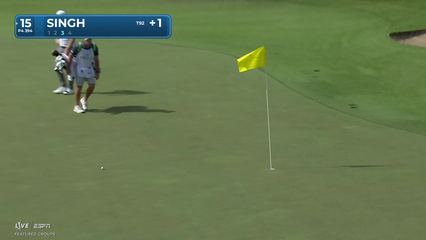 Vijay Singh | Round 1 | 15th hole | Shot 3 | 2026 Sony Open