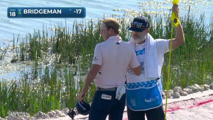 Jacob Bridgeman | Round 4 | 18th hole | Shot 4 | 2025 Cognizant Classic