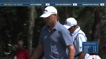 Alex Noren | Round 2 | 3rd hole | Shot 3 | 2026 THE PLAYERS