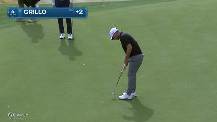 Emiliano Grillo | Round 1 | 4th hole | Shot 3 | 2025 The American Express