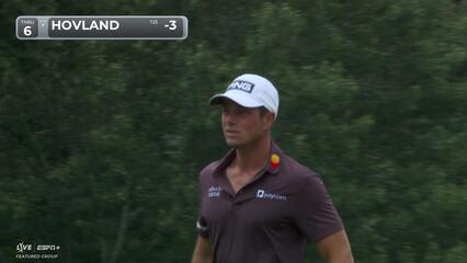 Viktor Hovland | Round 3 | 6th hole | Shot 4 | 2025 TOUR Championship